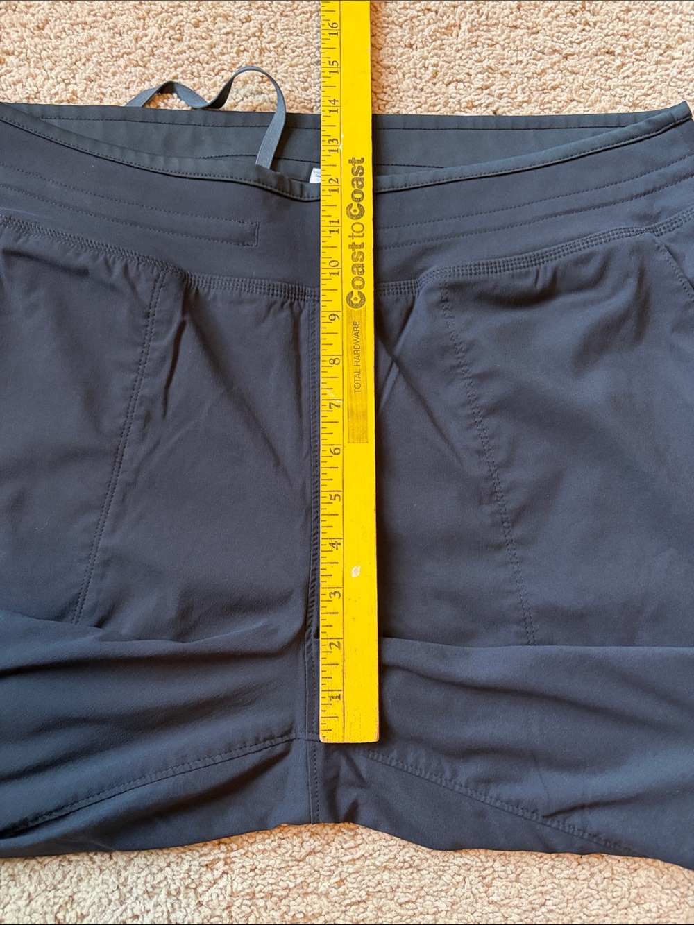 Mountain Hardwear Dynama Lined Pant Black Drawstring Waist Women’s size XL - Picture 10 of 16
